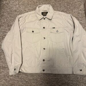 Lee Men's Light Cream Workwear Westerner Jacket